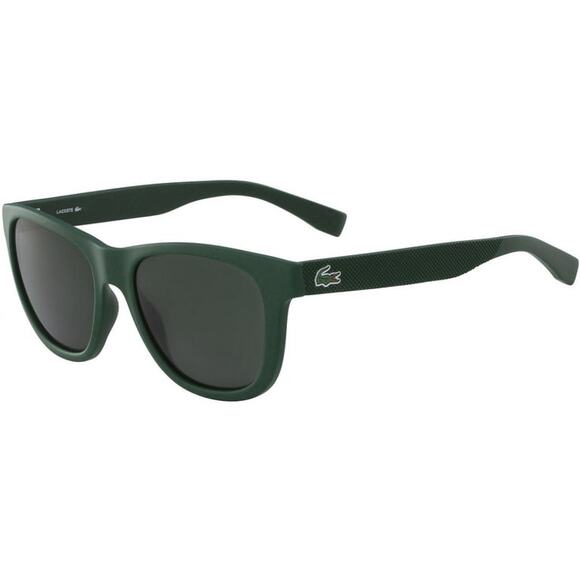 LACOSTE NWT Men's Matte Green Soft Square Classic Sunglasses - Picture 2 of 11